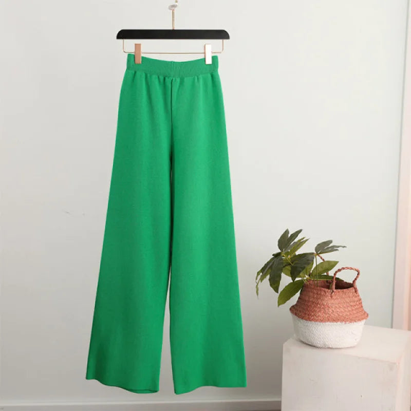 Conjunto Feminino Moletom Tamara Calça Verde / P Roupas